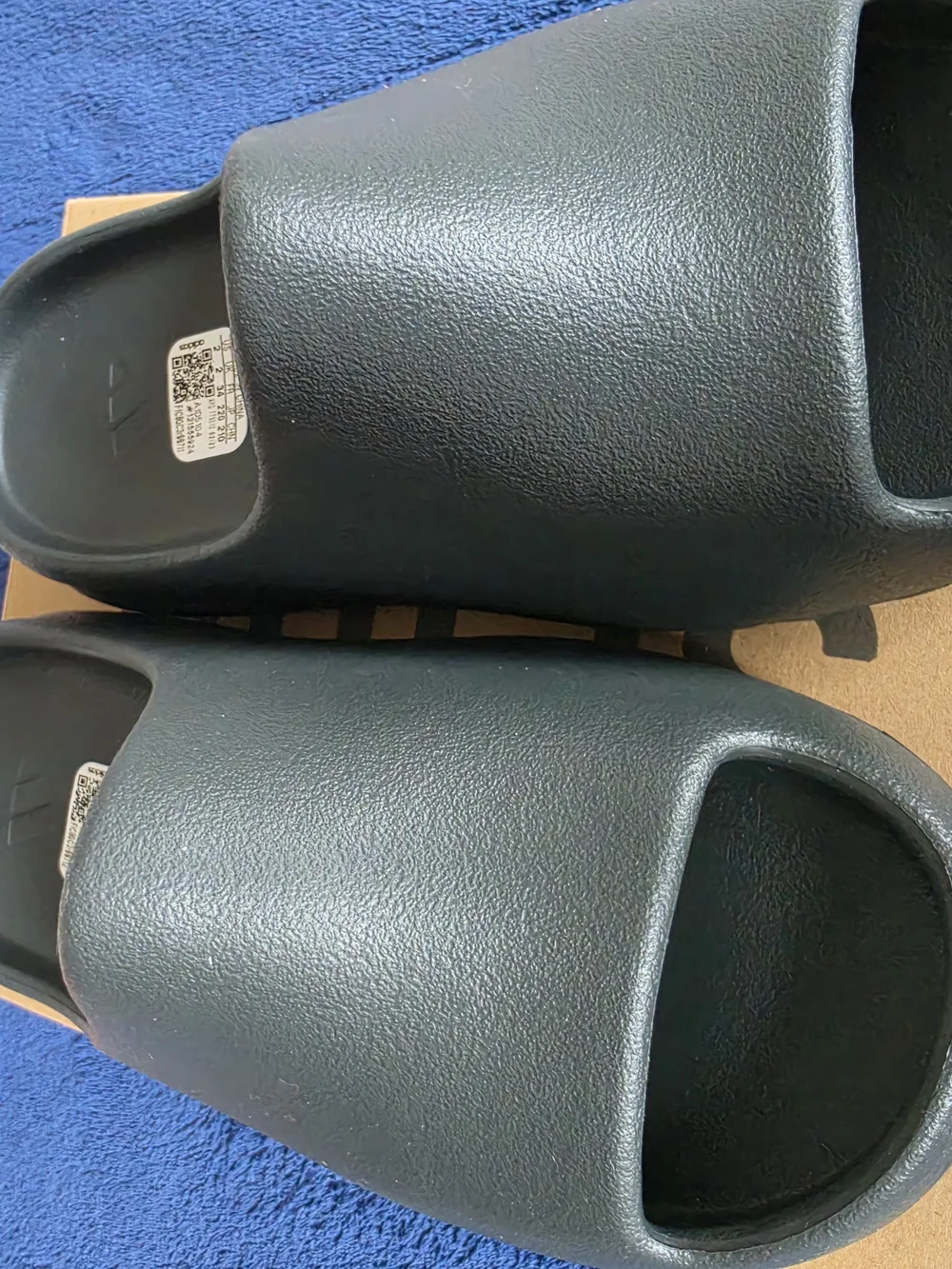 Adidas Kids Yeezy Slides.